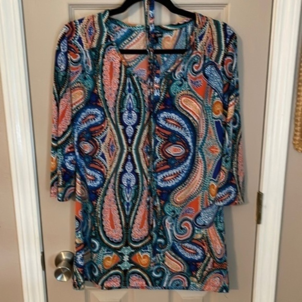 East 5th belted dress or tunic top